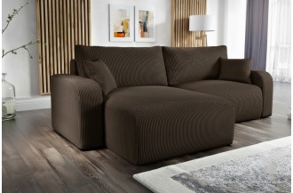 Narożnik z funkcją spania HAVA MINI z pojemnikiem na pościel