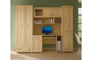 Meblościanka młodzieżowa z biurkiem FILIP szer. 260 cm