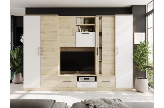 Meblościanka z szafą ALEX B szer. 285 cm