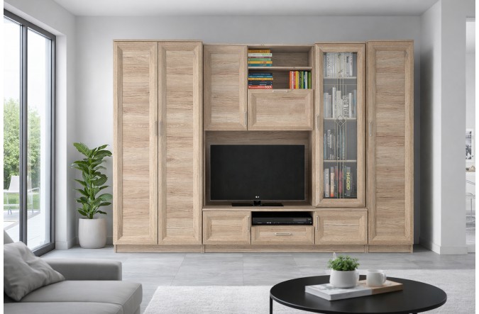 Meblościanka z szafą ALEX A szer. 285 cm