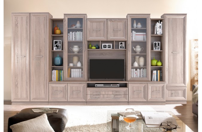 Meblościanka z szafą MAX szer. 380 cm