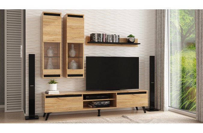 Nowoczesna meblościanka LUC