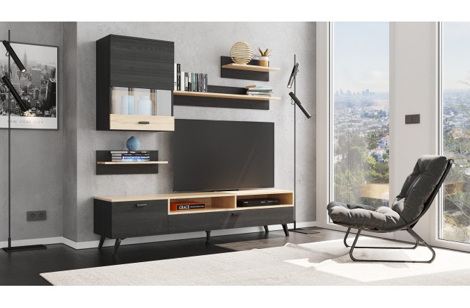 Nowoczesna meblościanka RIK