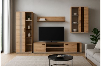 Nowoczesna meblościanka MASS B