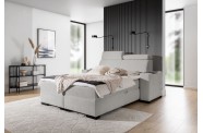 Łóżko kontynentalne MODENA z pojemnikami na pościel