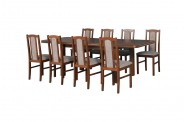 Zestaw stół WENUS 8 + 8 krzeseł BOS 7
