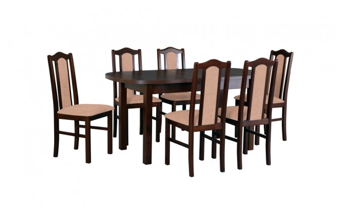 Zestaw stół WENUS 1 + 6 krzeseł BOS 2