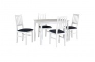 Zestaw stół MAX 2 + 4 krzesła BOS 4
