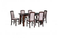 Zestaw stół KENT 2 + 6 krzeseł NILO 5