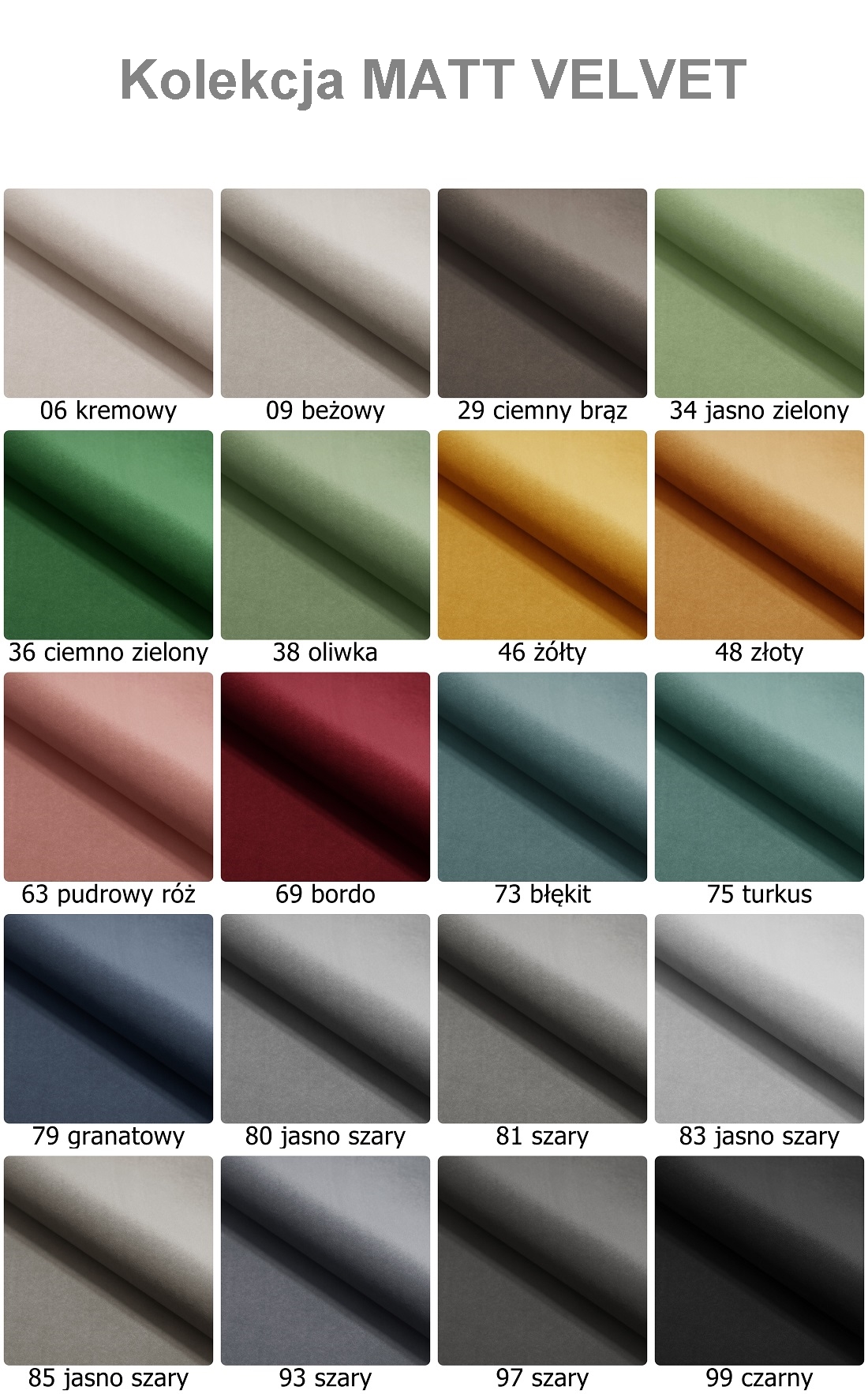 Matt velvet