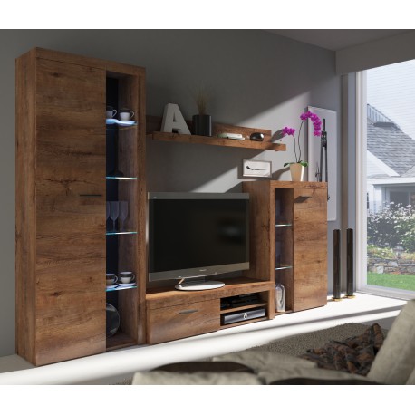 Zestaw mebli RUMBA DL01 - Oświetlenie : Bez oświetlenia